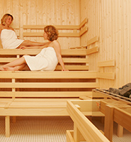 Sauna im Spa-Resort Esplanade