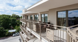 Balkon-Bild des Henkenhagener Hotels Lambert