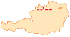 Lage des Kurortes Bad Leonfelden in Österreich